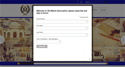 Desktop Screenshot of maristassociation.co.za